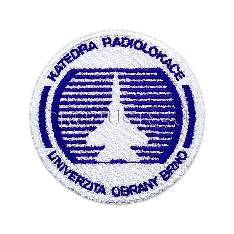 Nášivka - UO, katedra radiolokace, barevná