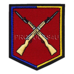 Nášivka 44. lehký mot.prapor, barevná