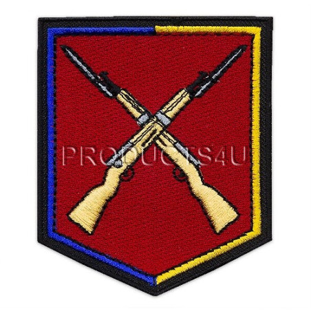 Nášivka 44. lehký mot.prapor, barevná