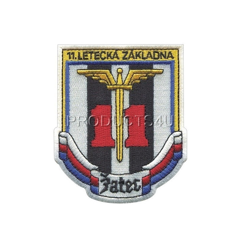 Nášivka 11 letecká základna, barevná