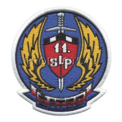 Nášivka 11 Stíhací pluk, barevná