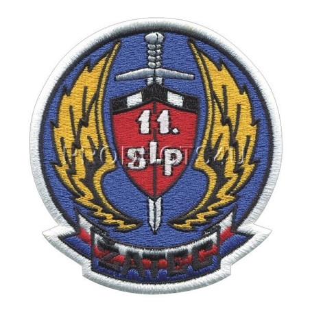 Nášivka 11 Stíhací pluk, barevná