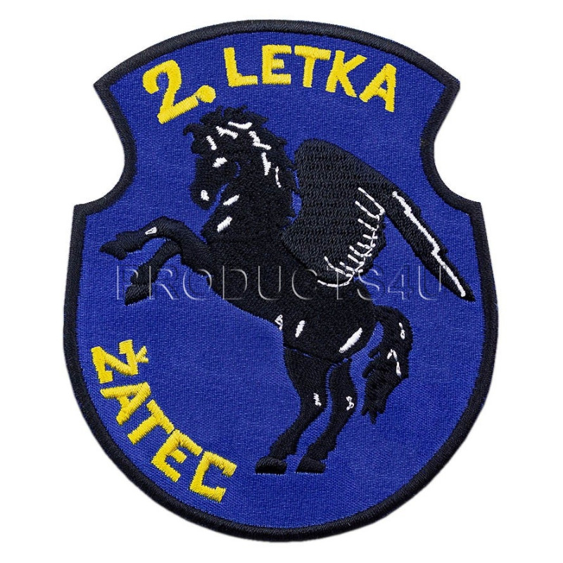 Nášivka 2. Stíhací letka, barevná