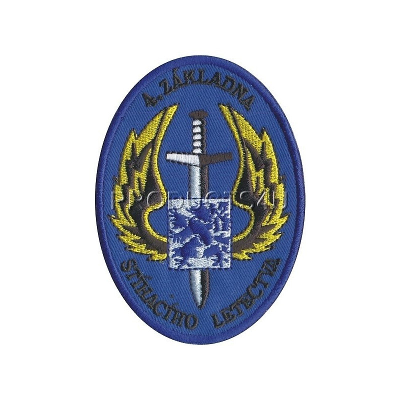 Nášivka 4. Stíhací základna, barevná