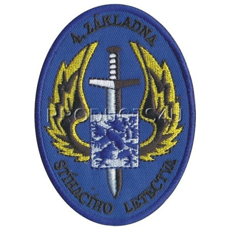 Nášivka 4. Stíhací základna, barevná