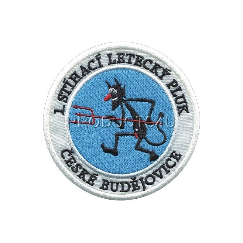 Nášivka 1.Stíhací letecký pluk, barevná
