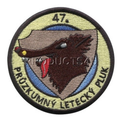 Nášivka 47.Průzkumný letecký pluk, barevná