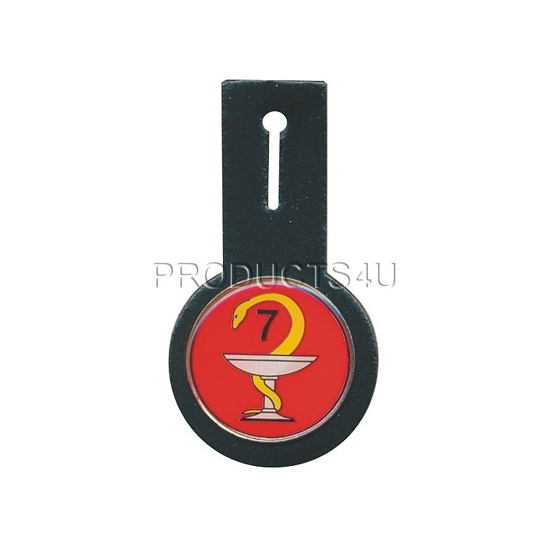 Kapsový odznak 7. Polní nemocnice