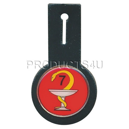 Kapsový odznak 7. Polní nemocnice