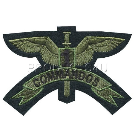 Nášivka Komandos Vyškov, polní