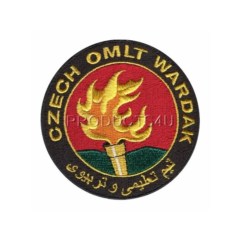Nášivka Czech OMLT Wardak, barevná