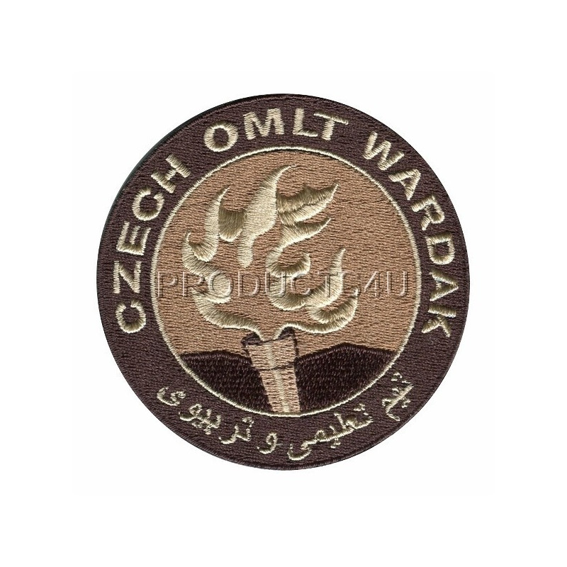 Nášivka Czech OMLT Wardak, pouštní