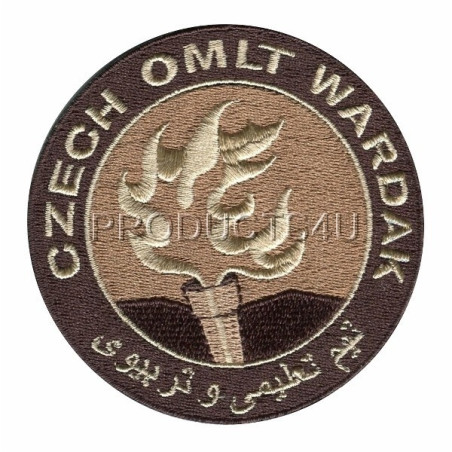 Nášivka Czech OMLT Wardak, pouštní