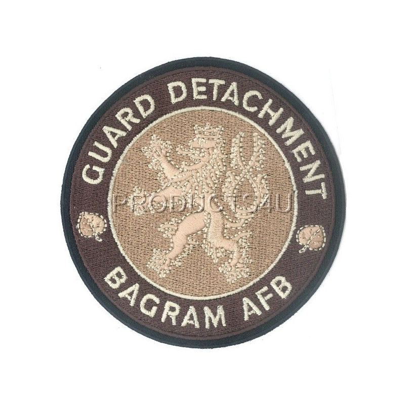 Nášivka Guard Detachment Bagram, pouštní