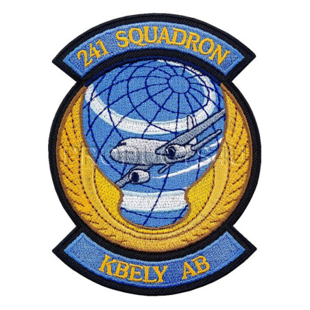 NÁŠIVKA - 241 SQUADRON - KBELY AB - BAREVNÁ