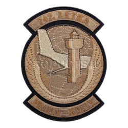 NÁŠIVKA - 242. LETKA PRAHA - KBELY - POUŠTNÍ