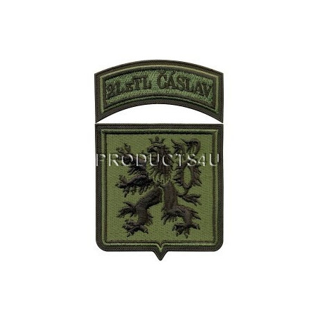 NÁŠIVKA - 21. ZTL ČÁSLAV, polní