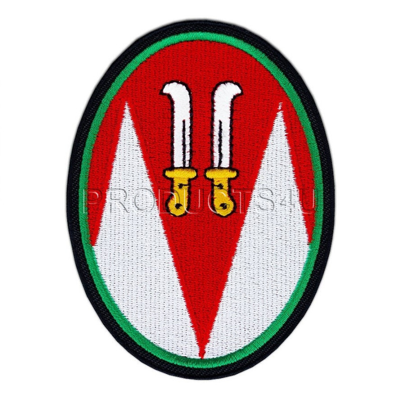 Nášivka Velitelství 7. Mechanizované brigády, barevná