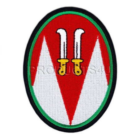 Nášivka Velitelství 7. Mechanizované brigády, barevná