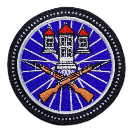 Nášivka 74. Lehký motorizovaný prapor, barevná