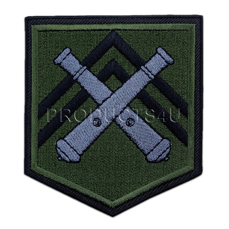 NÁŠIVKA - 132. DĚLOSTŘELECKÝ ODDÍL, polní