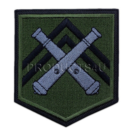 NÁŠIVKA - 132. DĚLOSTŘELECKÝ ODDÍL, polní