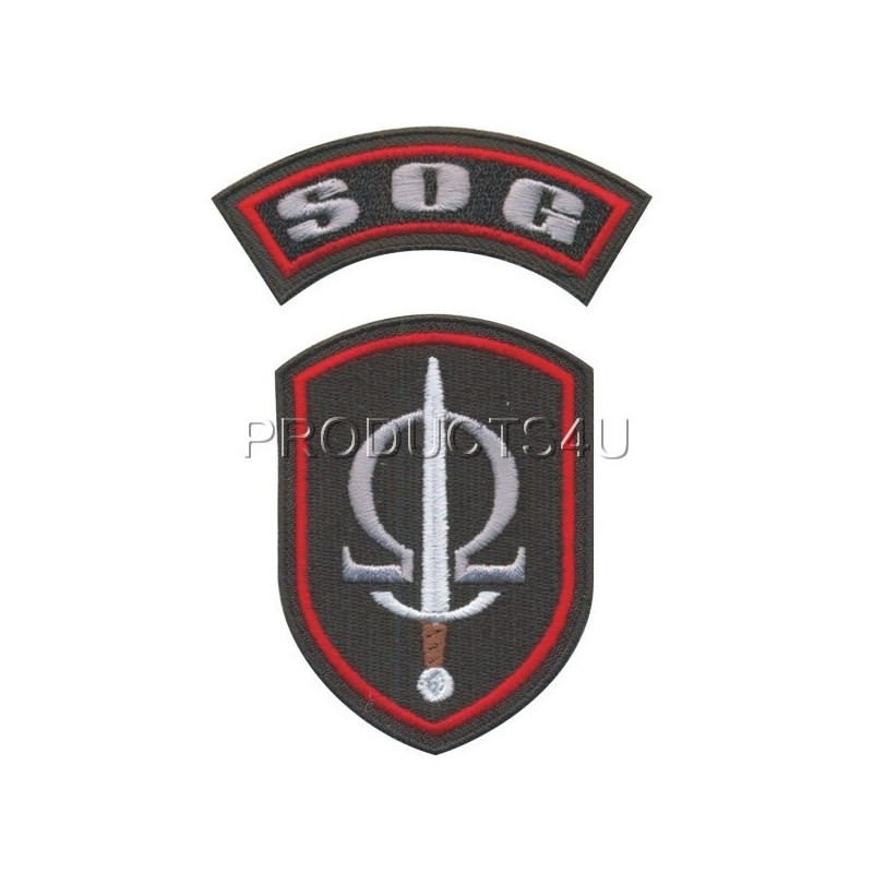 NÁŠIVKA - SOG, barevná