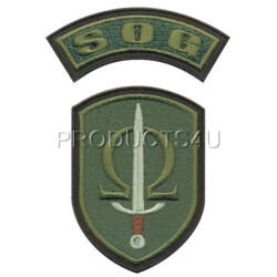 NÁŠIVKA - SOG, polní