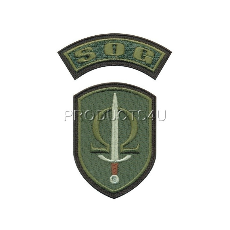 NÁŠIVKA - SOG, polní