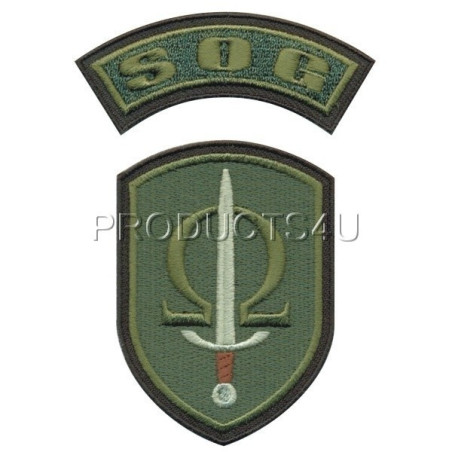 NÁŠIVKA - SOG, polní