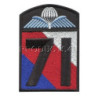 NÁŠIVKA - 71. ÚDERNÝ PRAPOR CHRUDIM