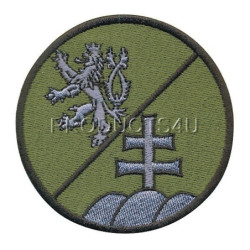 NÁŠIVKA - ČR/SR PRAPOR, polní