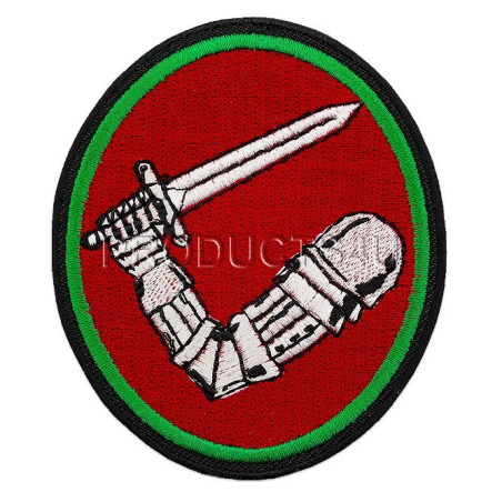 NÁŠIVKA - POSÁDKOVÉ VELITELSTVÍ PRAHA, barevná