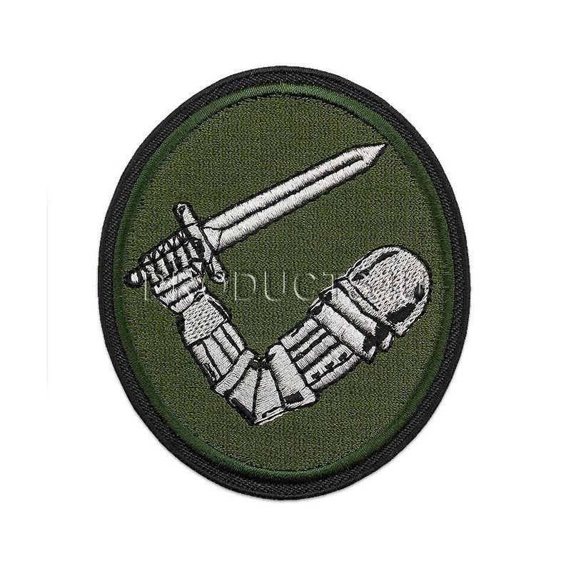 NÁŠIVKA - POSÁDKOVÉ VELITELSTVÍ PRAHA, polní