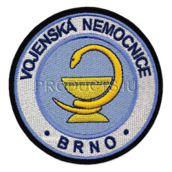 NÁŠIVKA - VOJENSKÁ NEMOCNICE BRNO, barevná