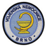 NÁŠIVKA - VOJENSKÁ NEMOCNICE BRNO, barevná