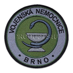 NÁŠIVKA - VOJENSKÁ NEMOCNICE BRNO, polní