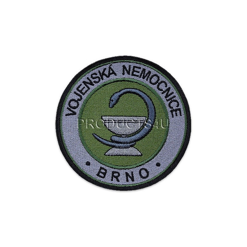 NÁŠIVKA - VOJENSKÁ NEMOCNICE BRNO, polní