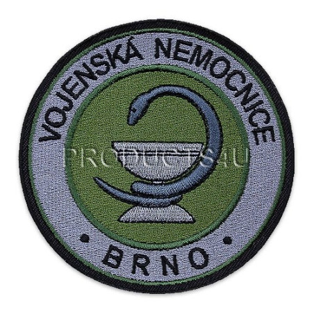NÁŠIVKA - VOJENSKÁ NEMOCNICE BRNO, polní