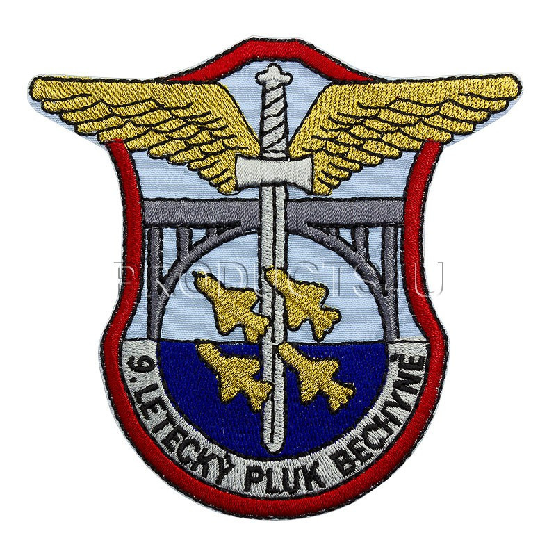 NÁŠIVKA - 9. LETECKÝ PLUK BECHYNĚ
