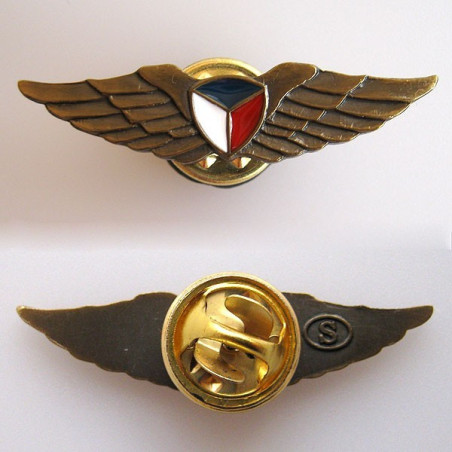 ODZNAK - PILOTNÍ KŘÍDLA, Zlatavý