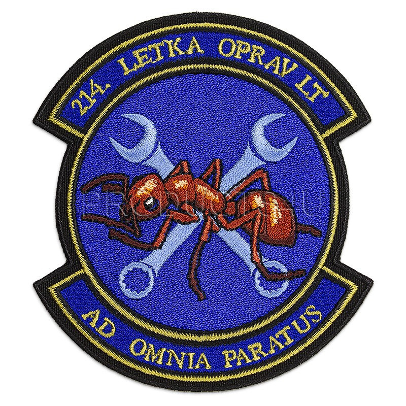 NÁŠIVKA - 214. LETKA OPRAV LT