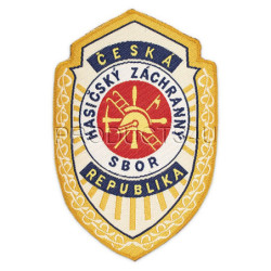 NÁŠIVKA - HZS ČESKÁ REPUBLIKA, původní, tkaná