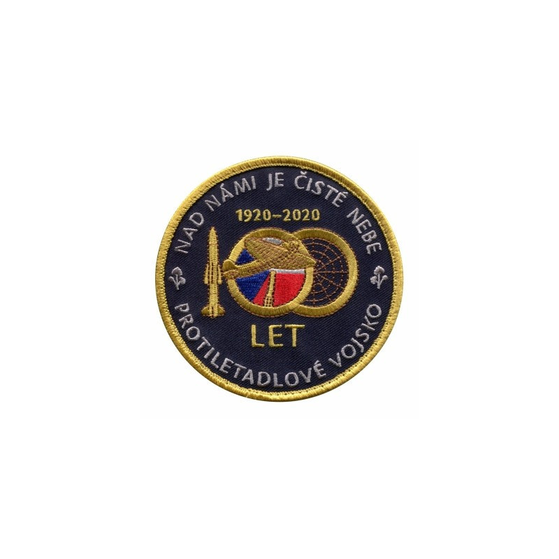 NÁŠIVKA - 100 LET PROTILETADLOVÉHO VOJSKA