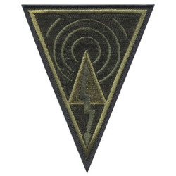 NÁŠIVKA - 101. SPOJOVACÍ PRAPOR, polní