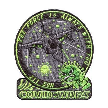NÁŠIVKA - COVID WARS, Gripen