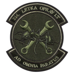 NÁŠIVKA - 214. LETKA OPRAV LT, polní