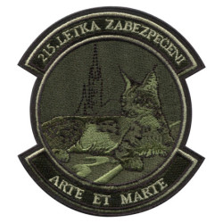 NÁŠIVKA - 215. LETKA ZABEZPEČENÍ, polní