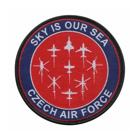 NÁŠIVKA -  Sky is you see, barevná