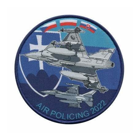 NÁŠIVKA -  AIR POLICING 2022, barevná